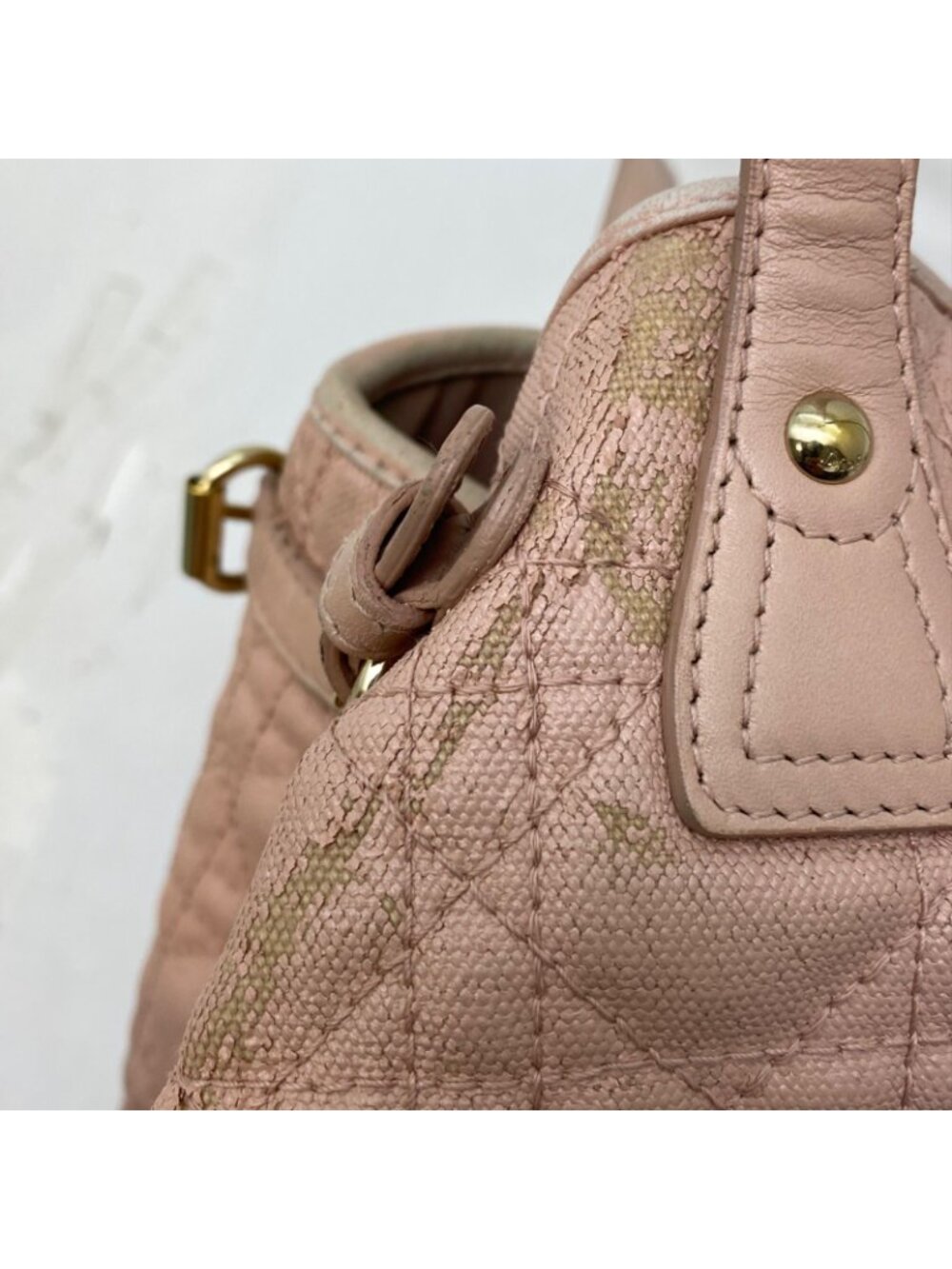 Dior Cannage Pana Tote Pink Charm Travel Mothers - Picture 11 of 14